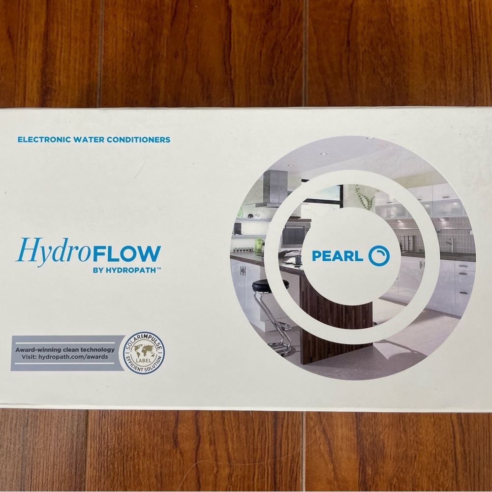 HydroFLOW Pearl Electronic Water Conditioner - White/Blue